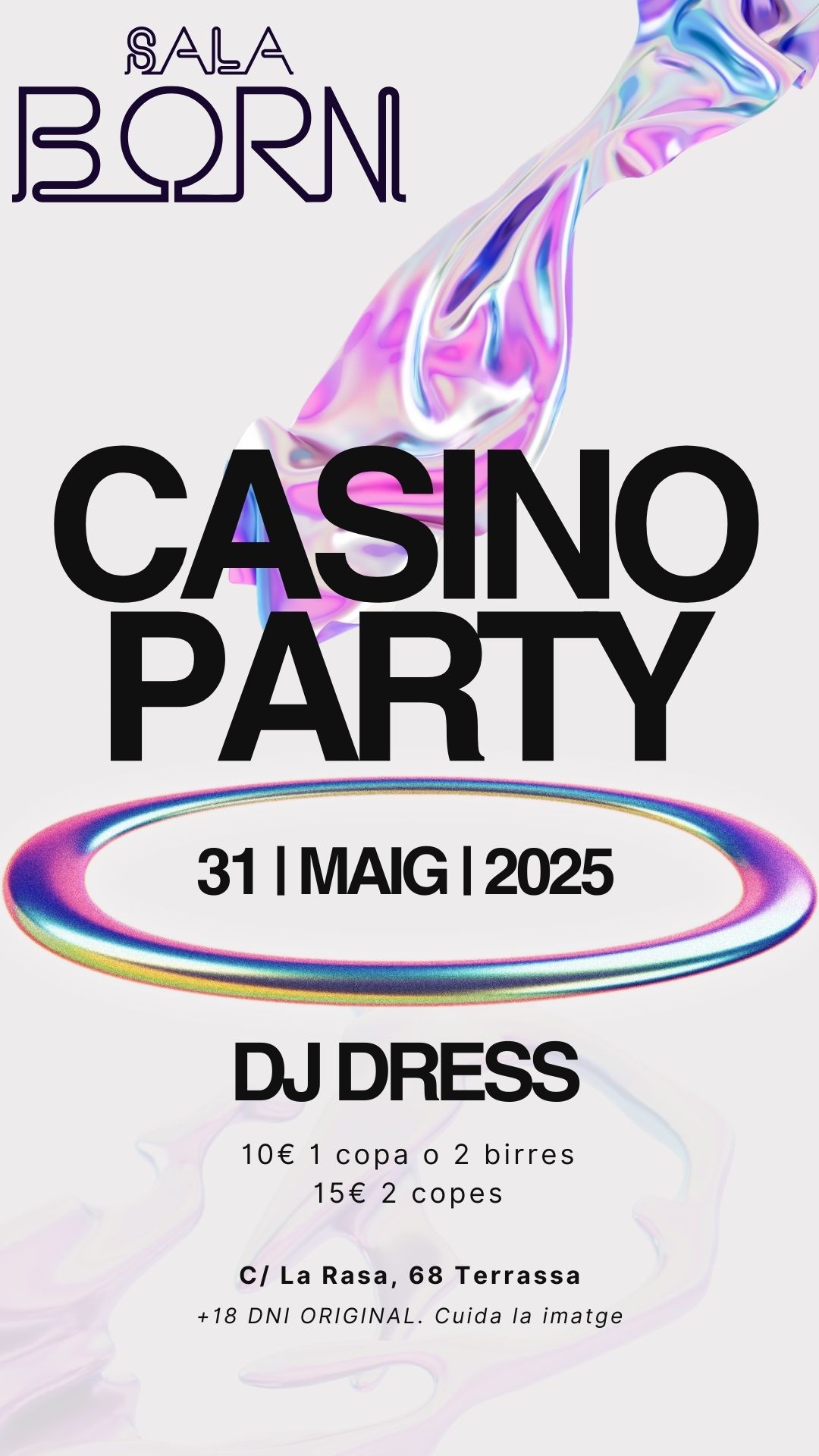 sala de festes born terrassa casino ruleta party cartas black jarck apostes dj dress 20250531
