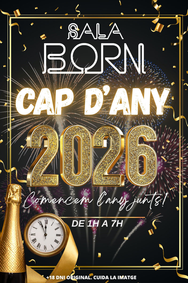 Sala festes born terrassa 31 desembre nit de fi cap d'any 20251231